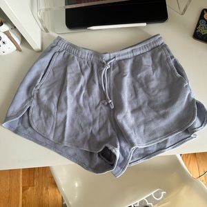 Brandy Melville pale violet lounge shorts
